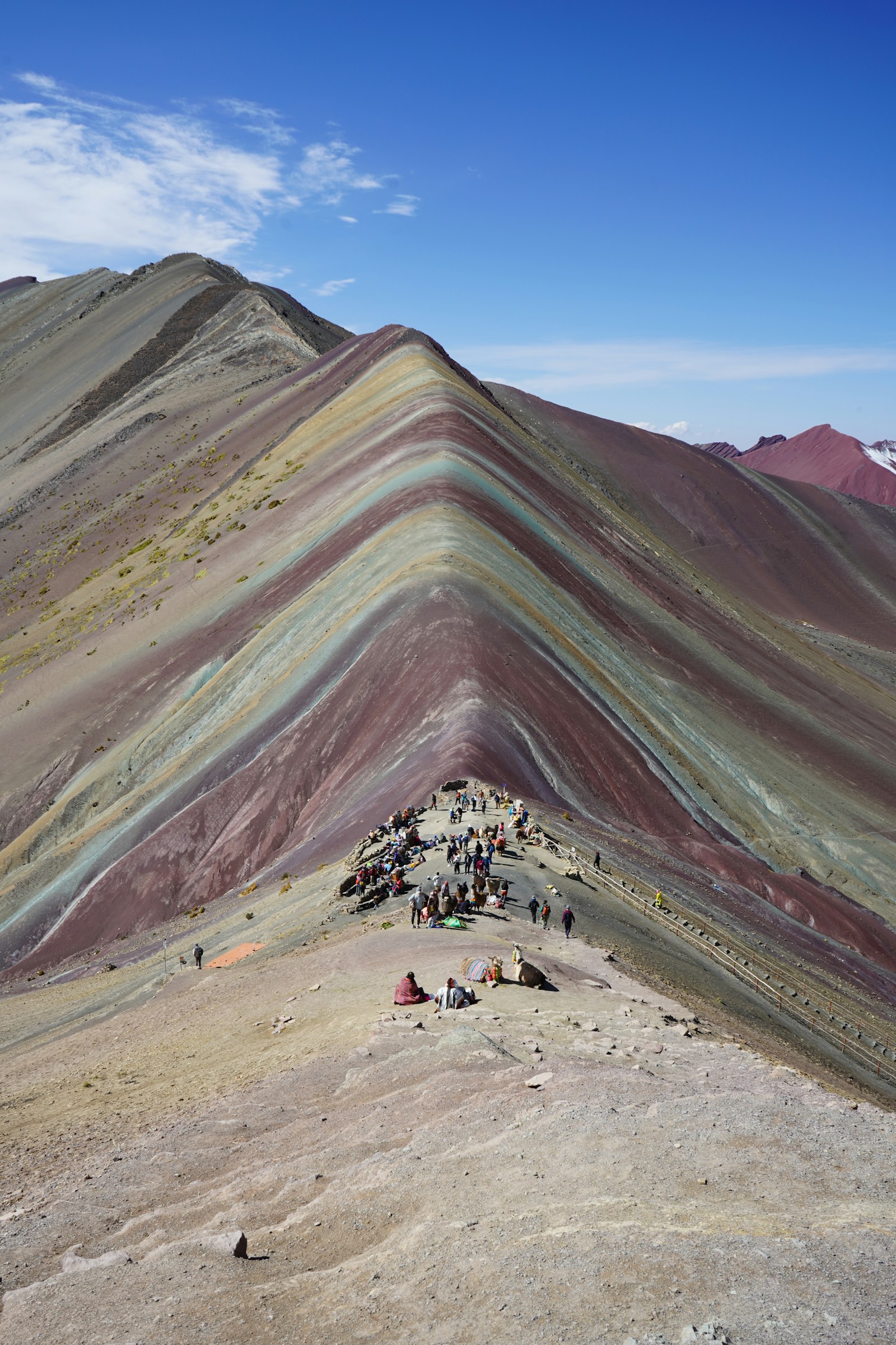Montana de 7 Colores (Vinicunca) en los Andes